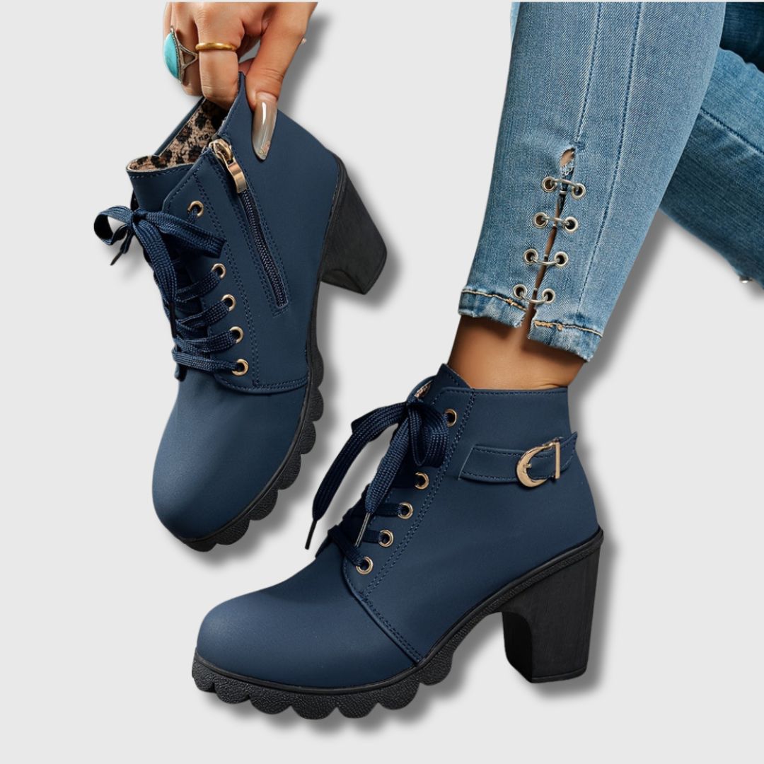 Shamara – Lässige Stiefeletten Mt Absatz