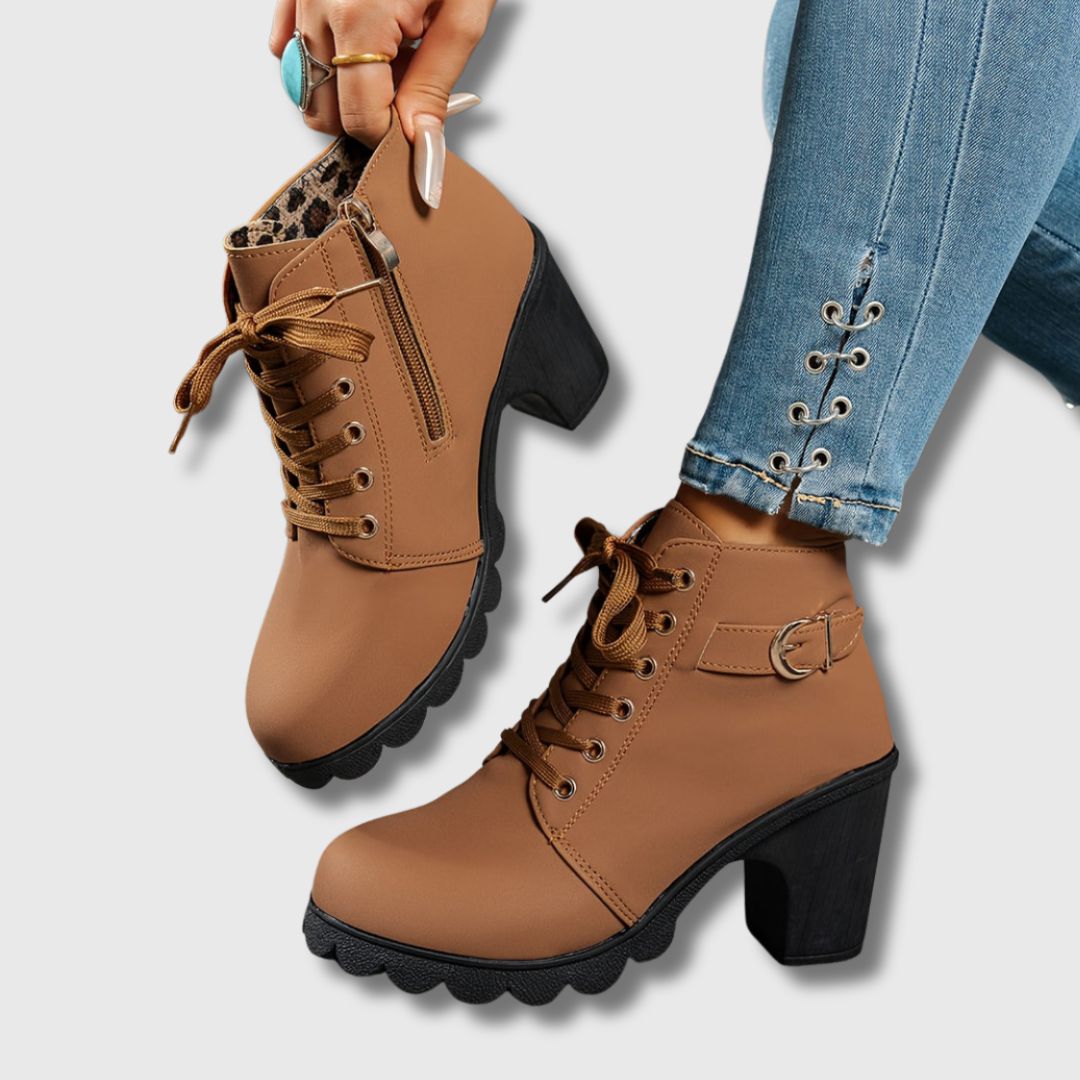 Shamara – Lässige Stiefeletten Mt Absatz