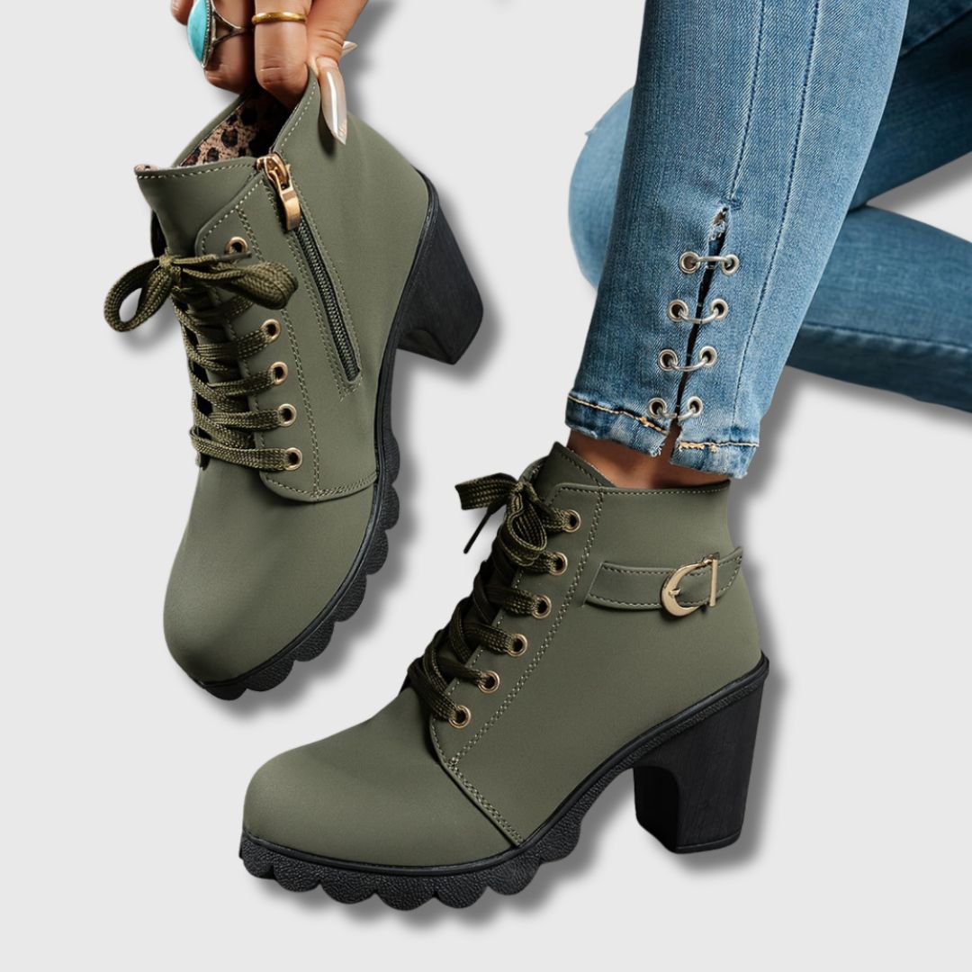 Shamara – Lässige Stiefeletten Mt Absatz