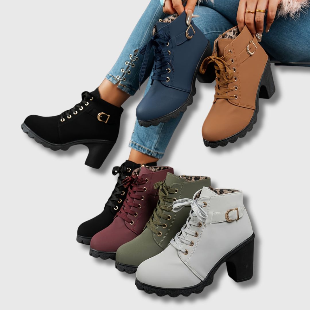 Shamara – Lässige Stiefeletten Mt Absatz