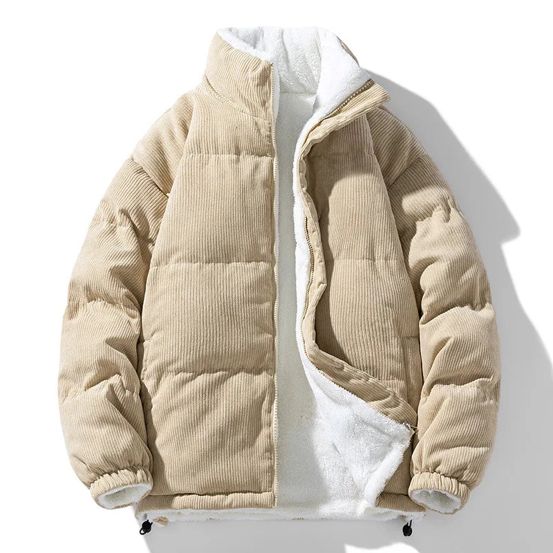 Brendan – Cord Jacke Mit Reißverschluss