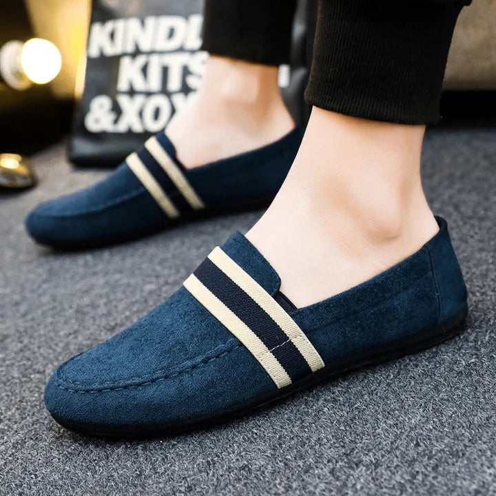 Hanno - Lässige Gestreifte Slipper