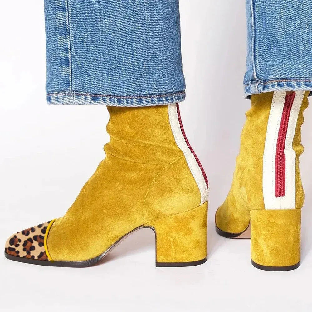 Aless – Elegante Stiefeletten Aus Wildleder