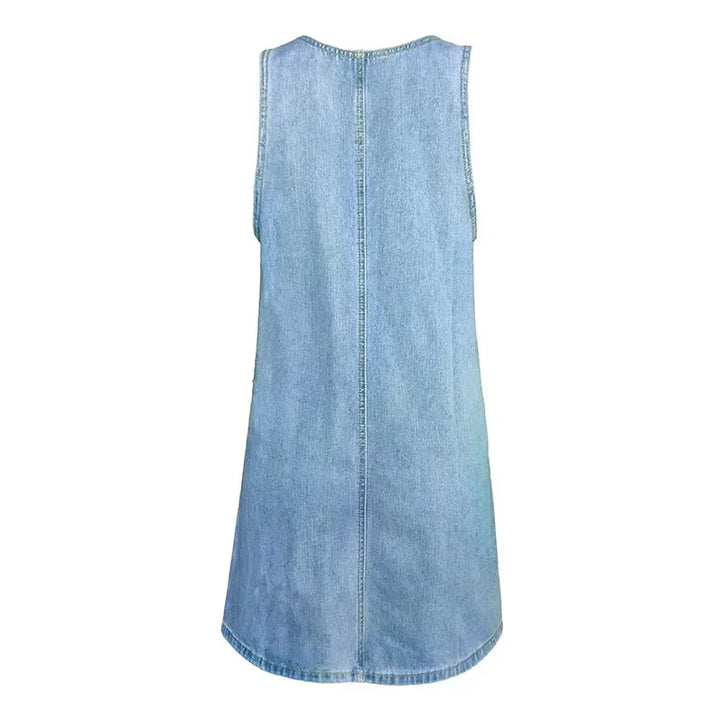 Malwina – Praktisches Und Leichtes Sommerkleid aus Denim