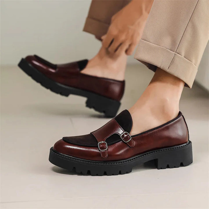 Bruce - Rutschfeste Loafer Aus Leder