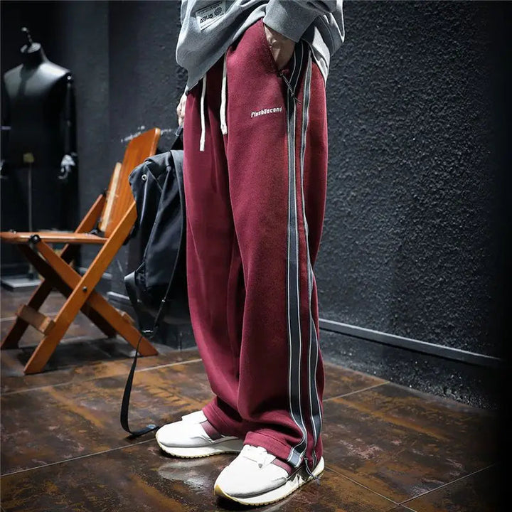 Krause – Weite Hose Mit Seitlichen Streifen