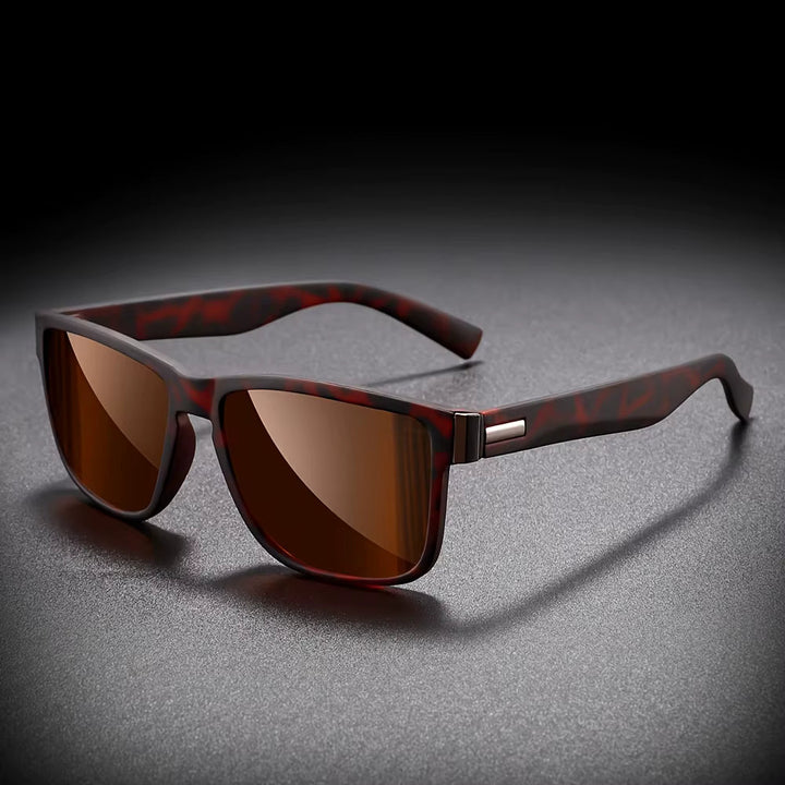 ShadeVolt – Polarisierte Sonnenbrille Im Eckigen Design