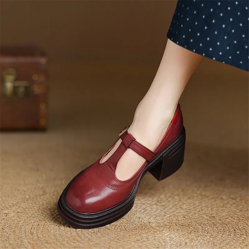 Maral - Pumps Mit Klobigem Blockabsatz