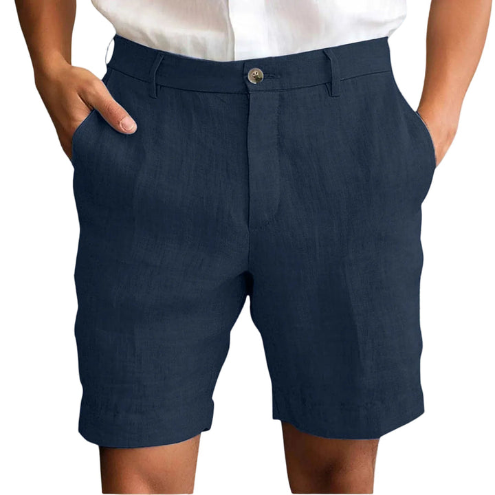 Fotis - Elegantes Leinen Kurzhosen