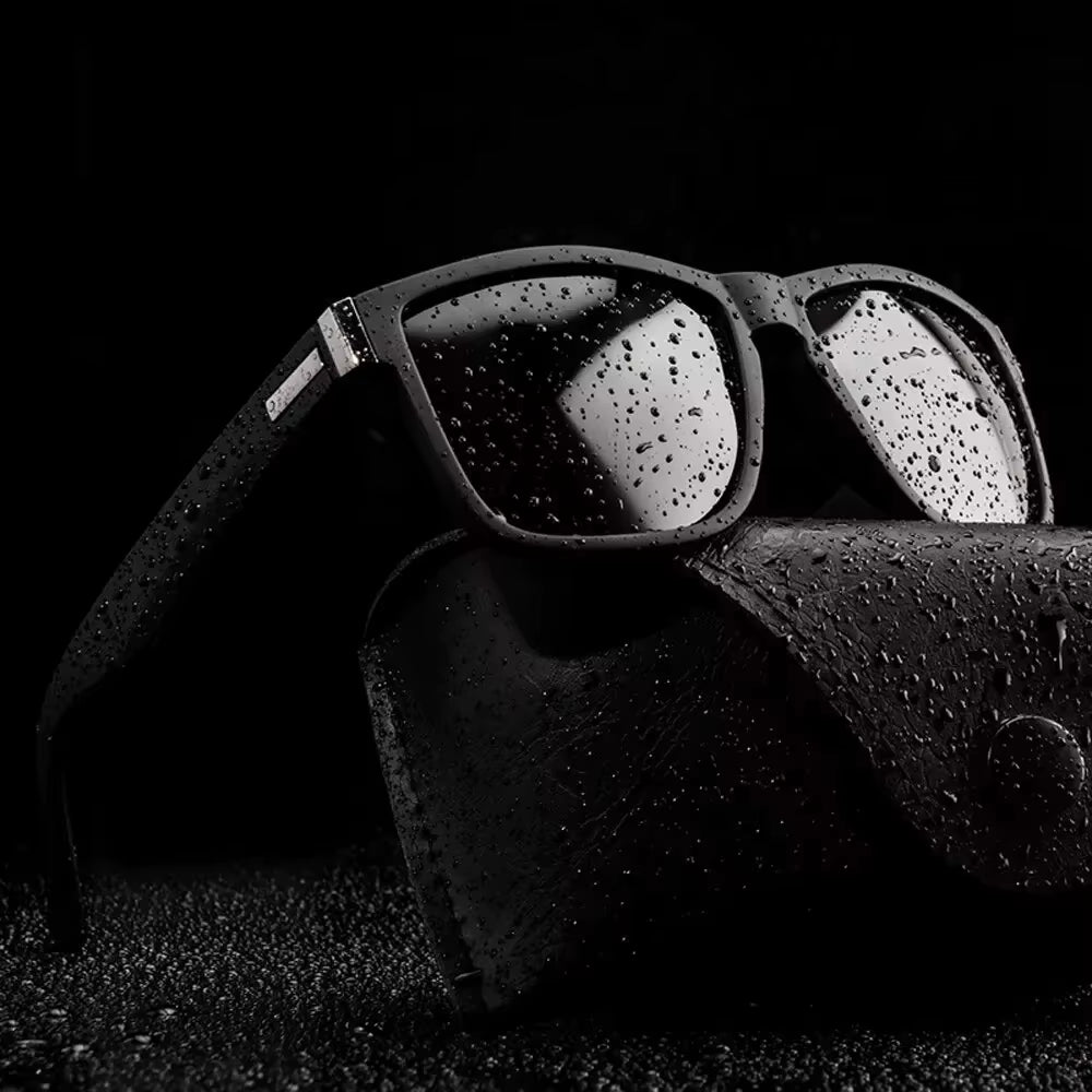 ShadeVolt – Polarisierte Sonnenbrille Im Eckigen Design