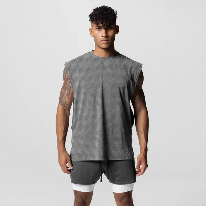 Julius – Rundhalsweste Mit Offenem Seitent