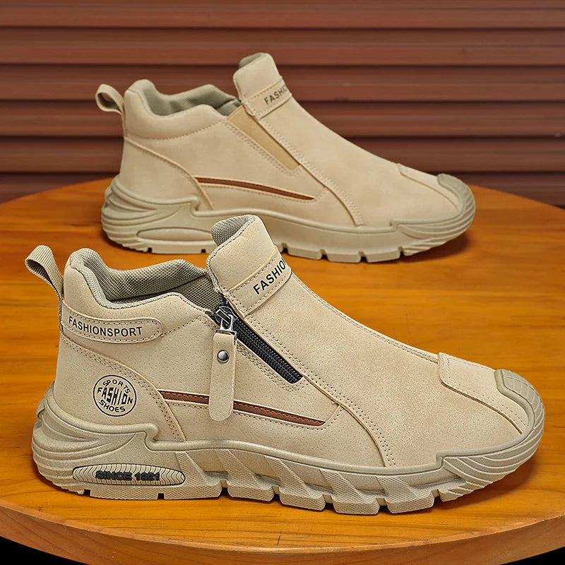 Jaquarius – Moderne Turnschuh Mit Seitlichem Reißverschluss