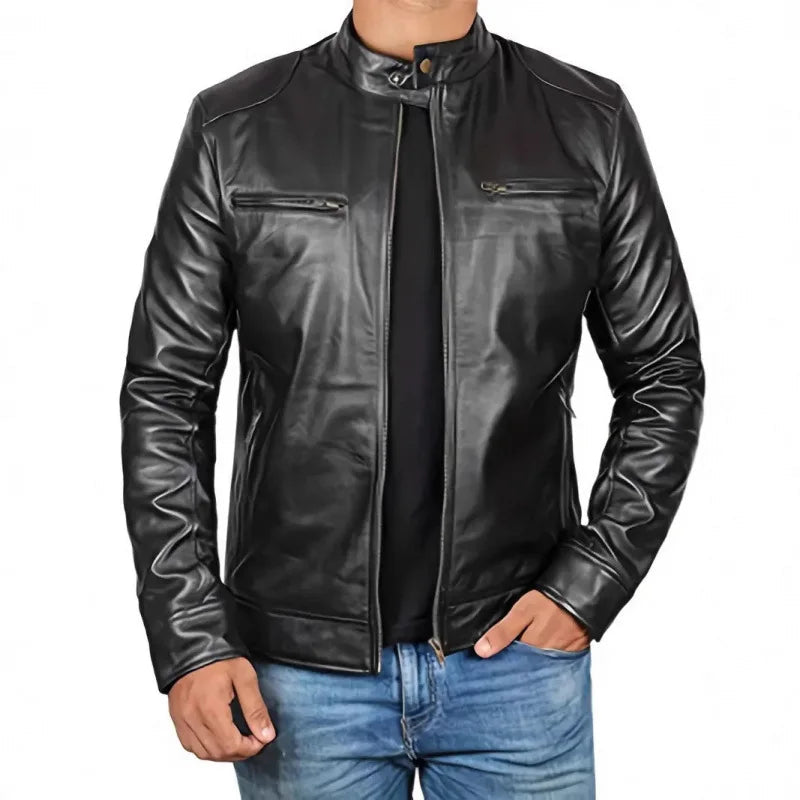 Daouda – Elegante Lederjacke