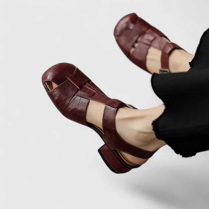 Kathy – Sandalen Mit Schnallenriemen