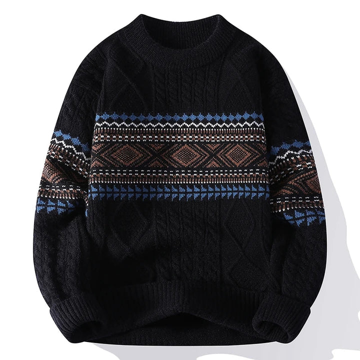 Isidoro – Bequemer Pullover Aus Nordischem Strick