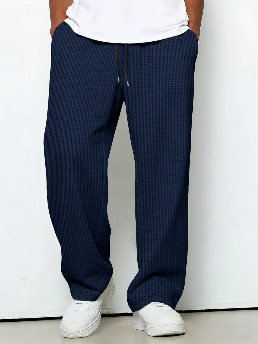 Messi - Lässige Hose Mit Kordelzug Und Weitem Bein