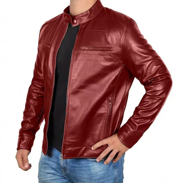 Daouda – Elegante Lederjacke