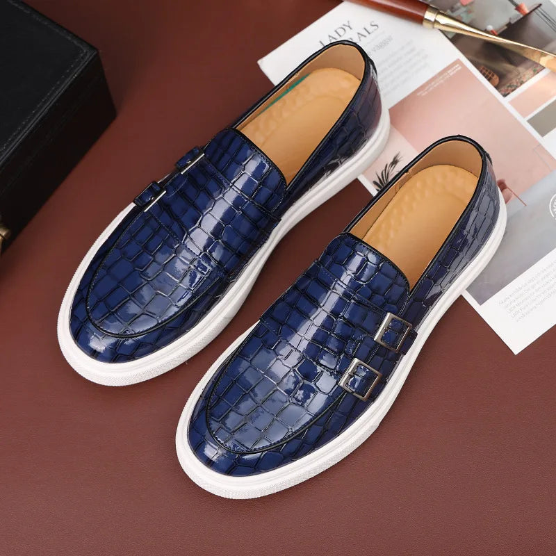 Loic - Loafer Mit Krokodilmuster