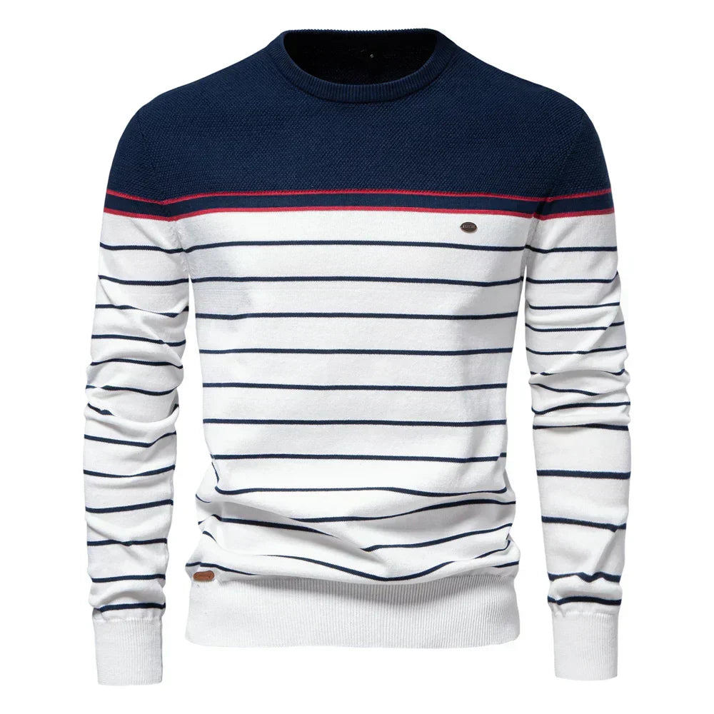 Mateusz - Gestreifter Pullover