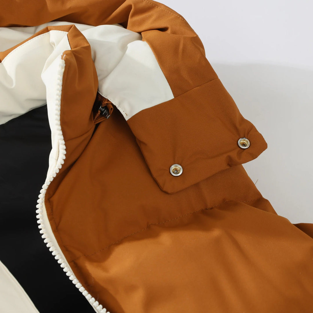 Tiziano – Warme, Wattierte Weste Mit Kapuze