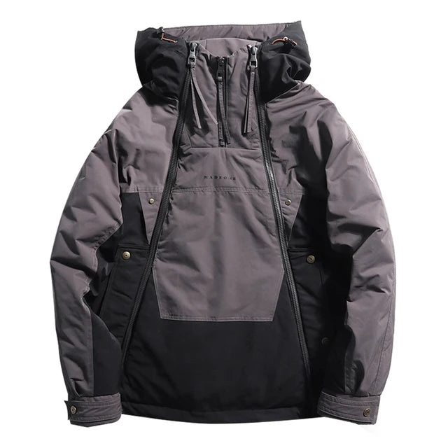 Emir - Doppelreißverschluss Warmer Daunenjacke