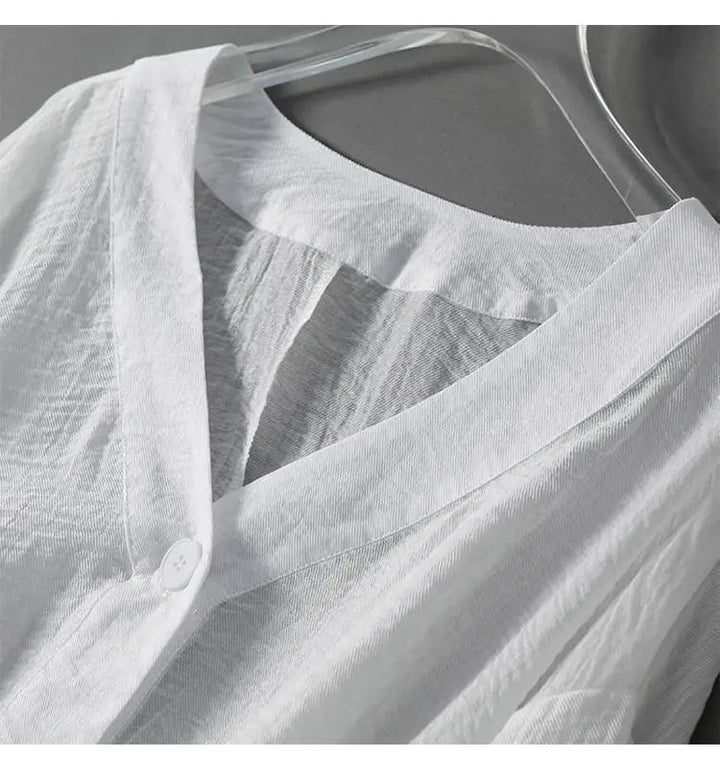Comatize – Atmungsaktive Leinen Bluse