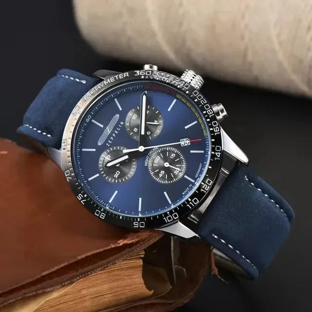 Endrit – Klassischer Timer Mit Lederband