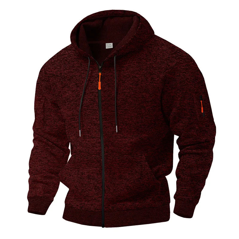 Jesson – Stilvolle Fleece-Kapuzenjacke
