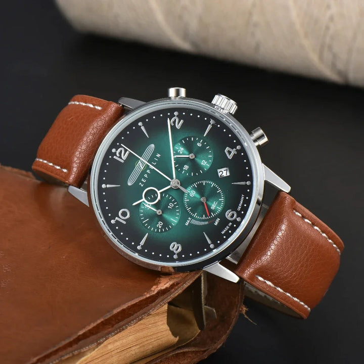 Endrit – Klassischer Timer Mit Lederband