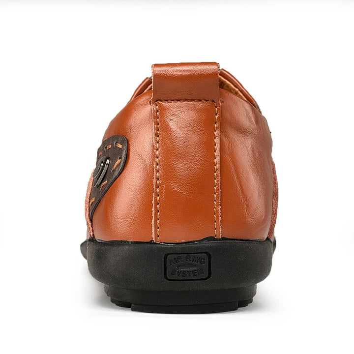 Shalav – Lässige Leder Pantoffel