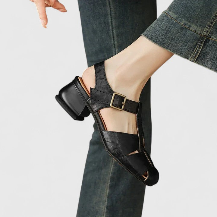 Kathy – Sandalen Mit Schnallenriemen