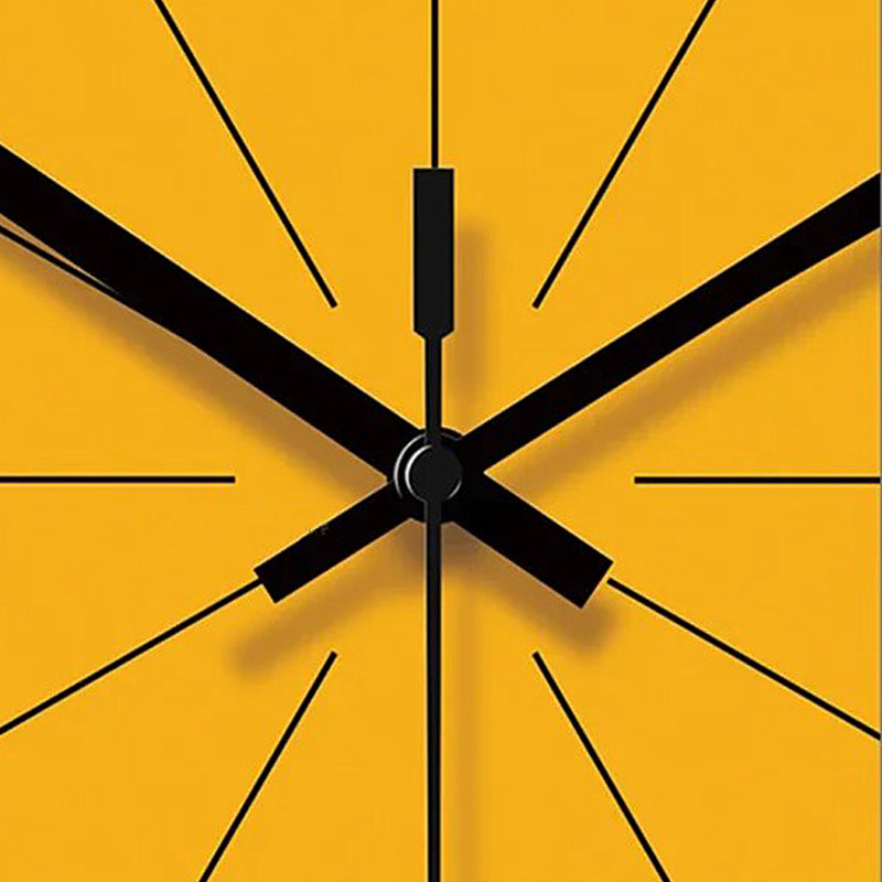 HourNest – Oslo Orange Wanduhr