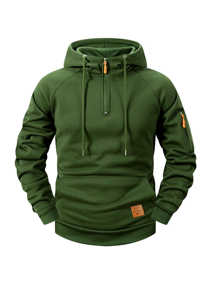 Morkel – Lässiger Langarm Kapuzenpullover