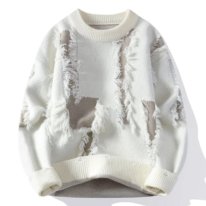 Samir – Patchwork Strickpullover