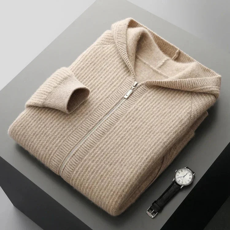 Yonel - Luxuriöser Kaschmir Kapuzenpullover