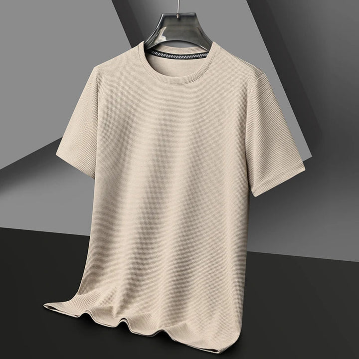 Michalis - Elegantes Kurzarm-T- Hemd