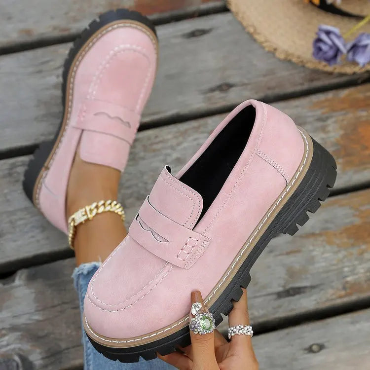 Jasha – Loafer Mit Runder Spitze Und Rutschfester Sohle