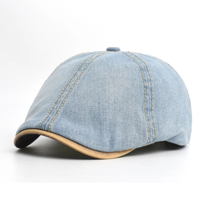Limmz – Weiche Denim-Baskenmütze