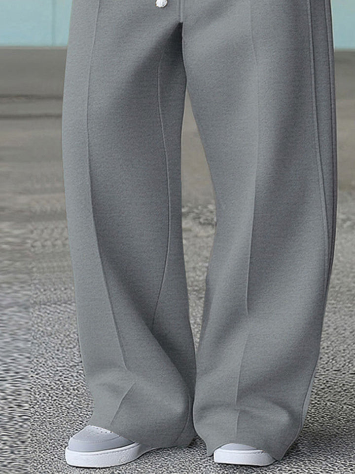 Karelis – Bequeme, Sportliche Hose Mit Weitem Bein