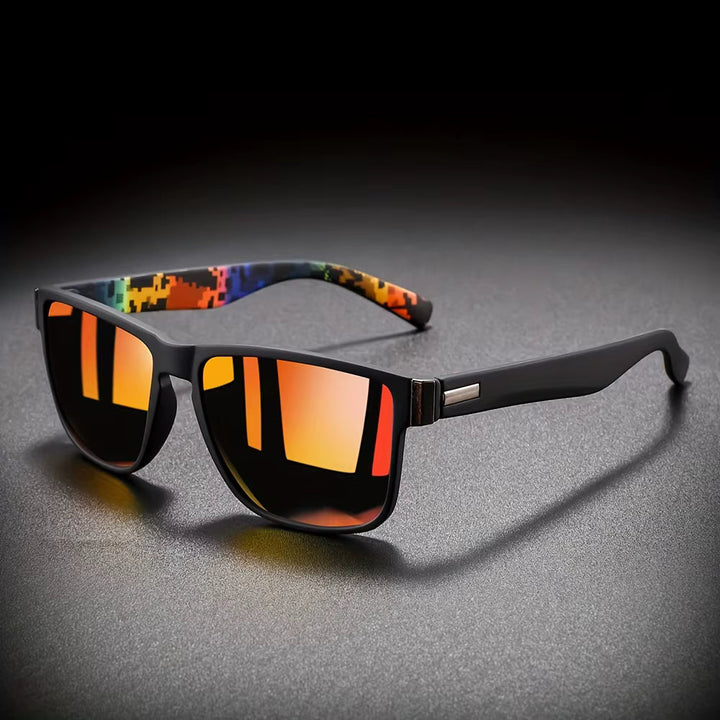 ShadeVolt – Polarisierte Sonnenbrille Im Eckigen Design