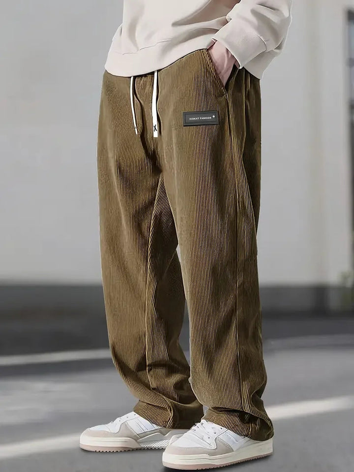 Scarlat – Lässige Locker Sitzende Cordhose