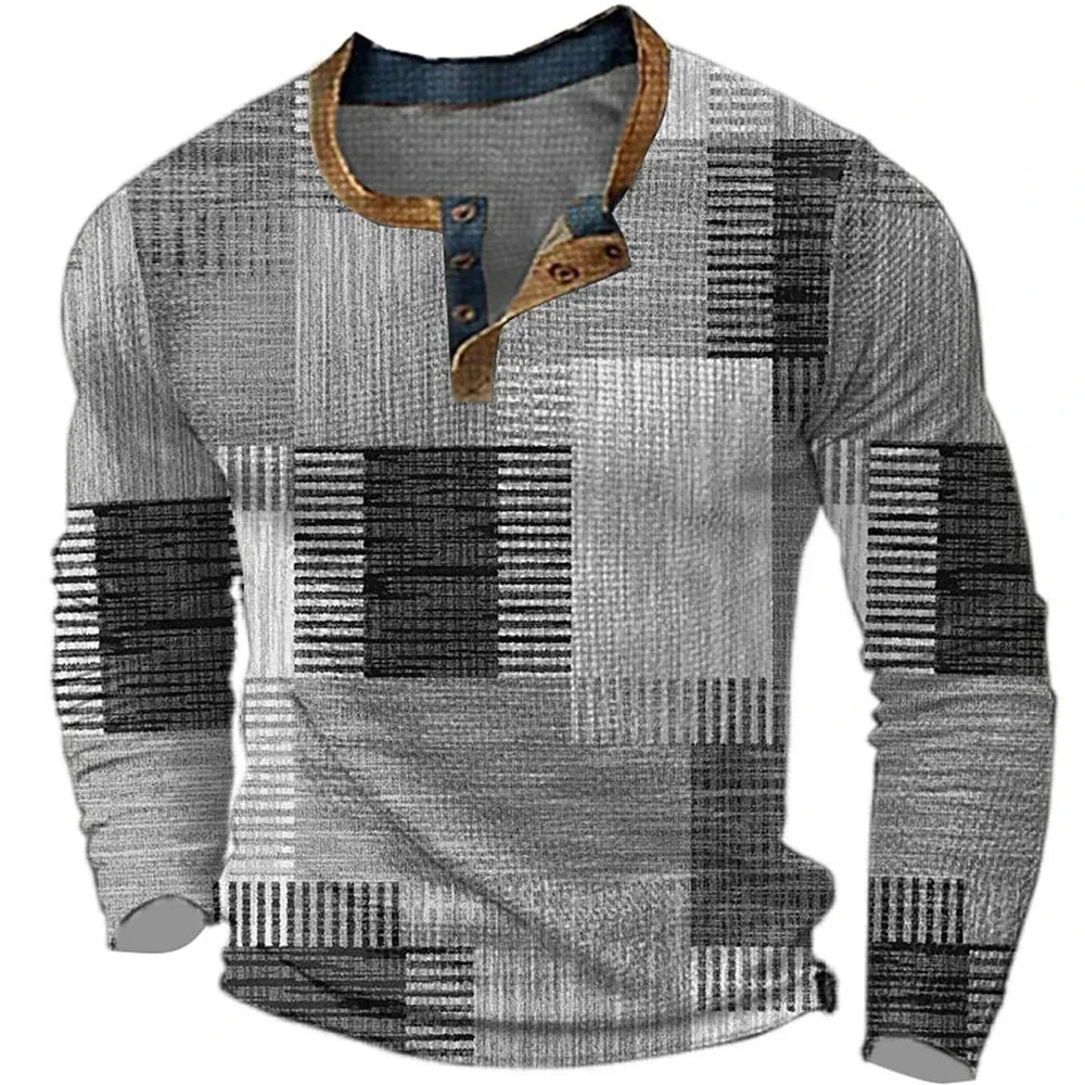 Ignazio – Henley-Hemd Im Farbblock-Patchwork-Stil