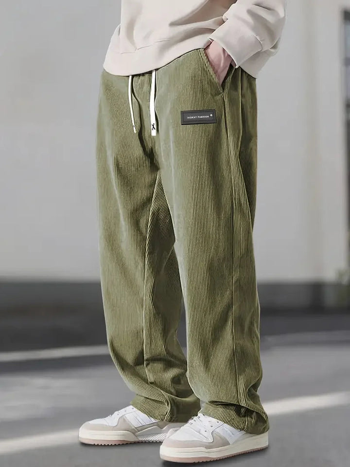 Scarlat – Lässige Locker Sitzende Cordhose