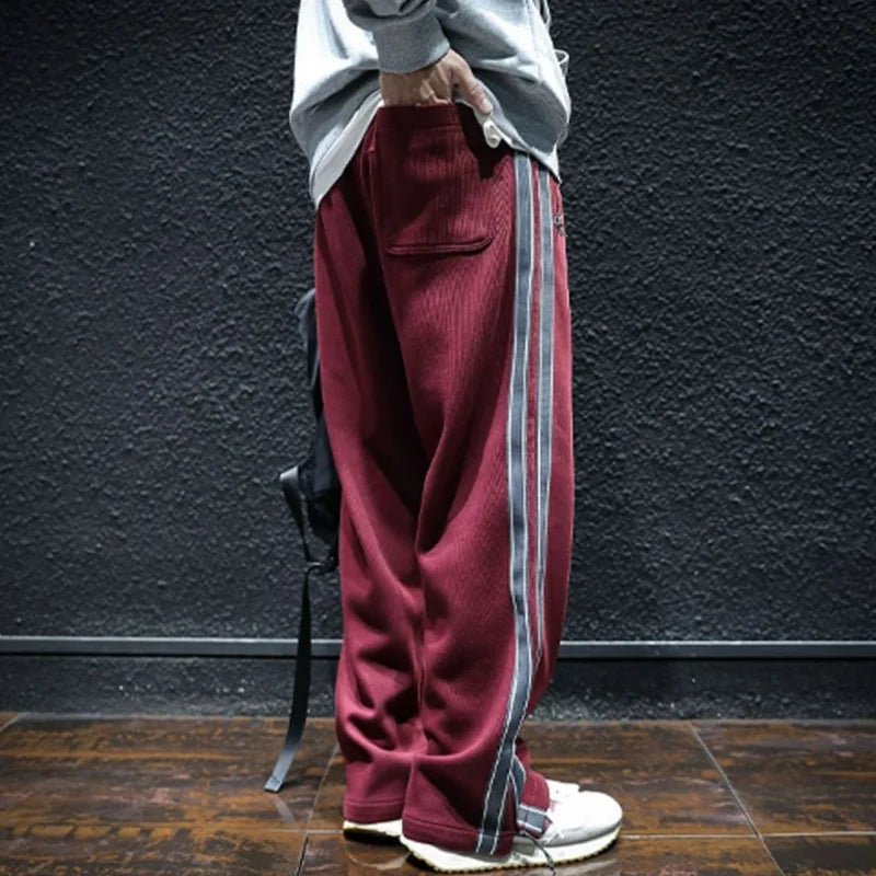 Krause – Weite Hose Mit Seitlichen Streifen