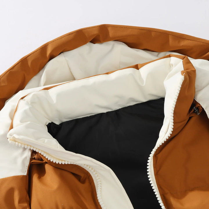 Tiziano – Warme, Wattierte Weste Mit Kapuze