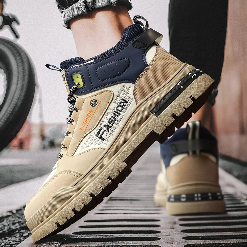 Nevo - Atmungsaktiver Leder Sneaker