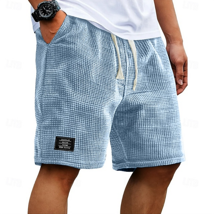 Jerick – Kurzhosen Mit Waffelstruktur