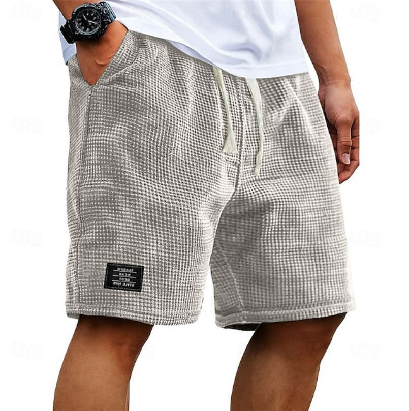 Jerick – Kurzhosen Mit Waffelstruktur