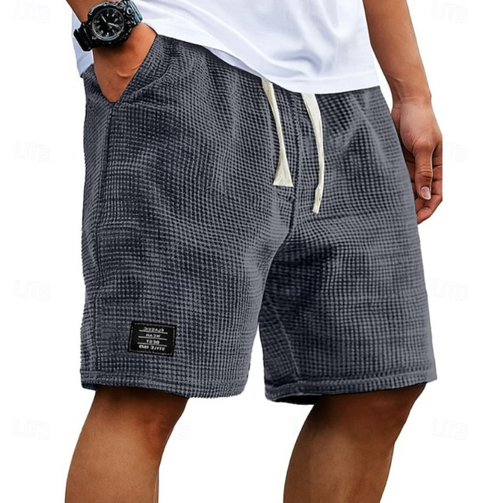 Jerick – Kurzhosen Mit Waffelstruktur