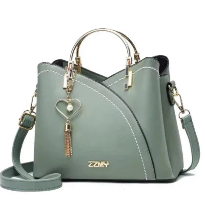 Orianna – Moderne Zweifarbige Handtasche Mit Signatur